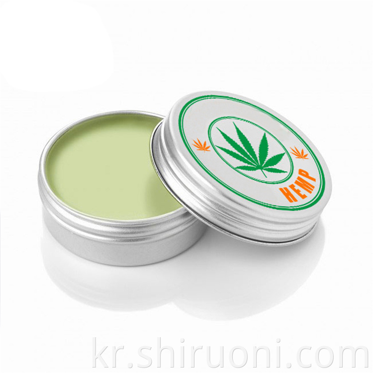 Hemp lip balm